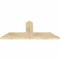 Ekena Millwork Portland Rough Sawn Timber Gable Bracket, Douglas Fir, 48"W x 20"H x 2"D x 6"F, 10/12 Pitch GBW048X20X0206POR00RDF - alternate 3